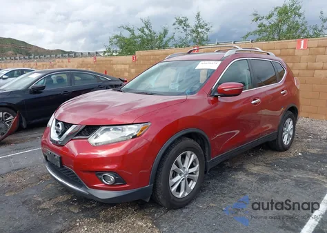 2014 Nissan Rogue Sv from USA, damaged, VIN 5N1AT2MT7EC765638